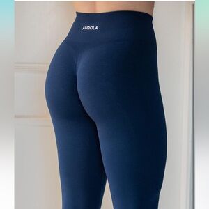 AUROLA Navy Blue Leggings